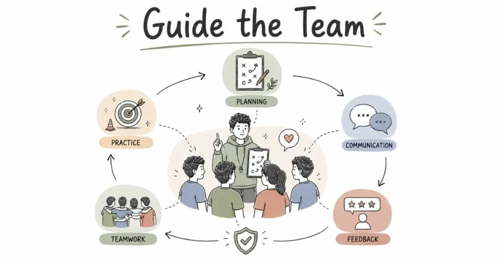 Coaching workflow. | FLM | FrontlinesEduTech