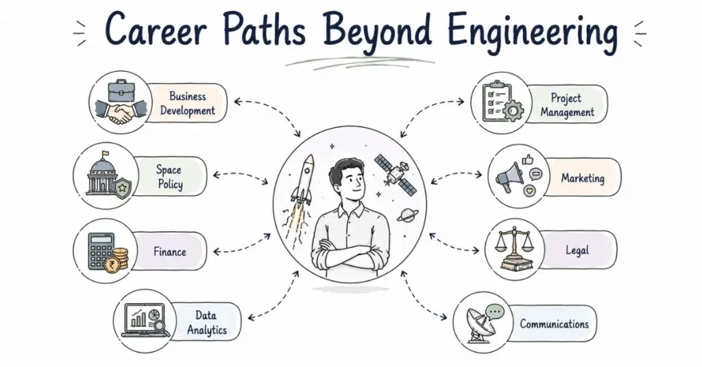 Non-Engineering Space Careers pathways. | FLM | FrontlinesEduTech