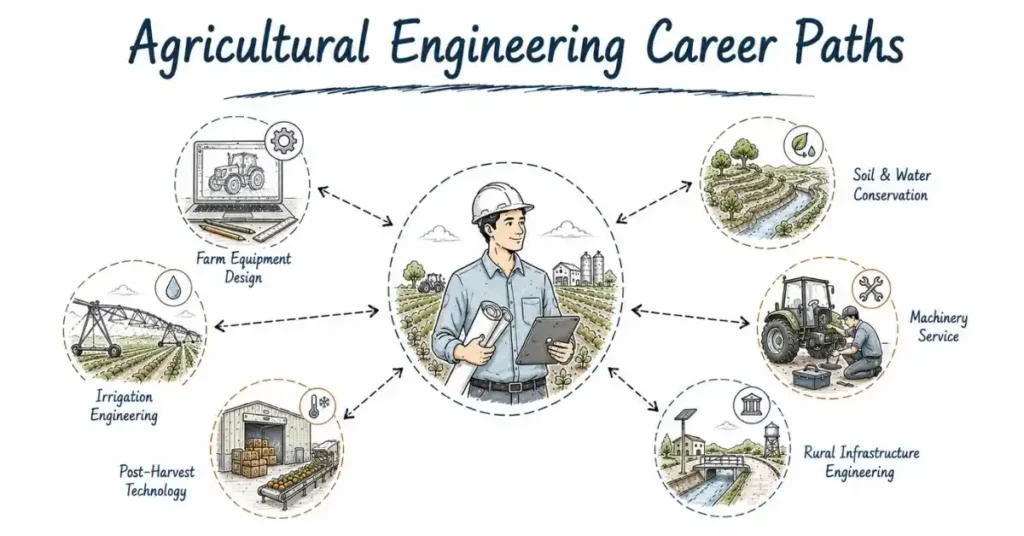 Career paths in irrigation, machinery, and rural infrastructure. | FLM | FrontlinesEduTech |