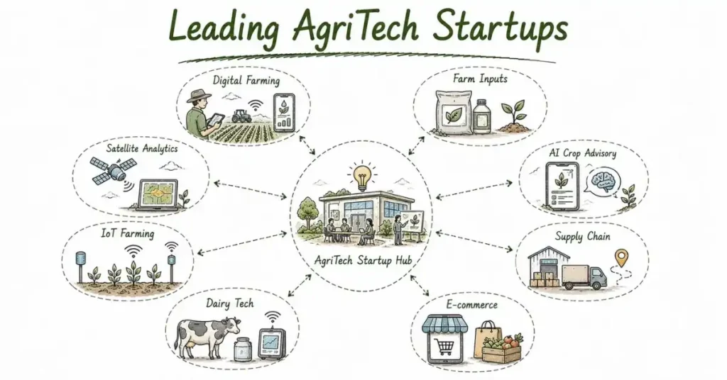 Major AgriTech startup domains creating career opportunities in India. | FLM | FrontlinesEduTech |