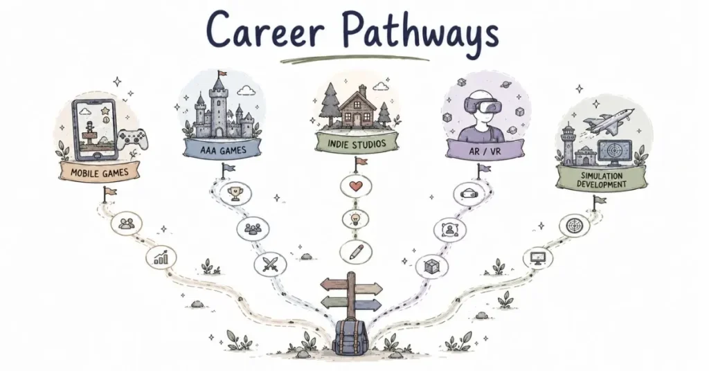 Unity vs Unreal Engine career paths. | FLM | FrontlinesEduTech
