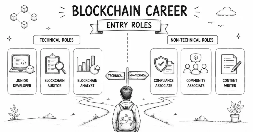 blockchain fresher jobs
