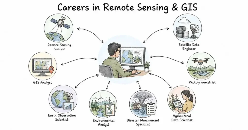 Remote Sensing and GIS Careers opportunities. | FLM | FrontlinesEduTech