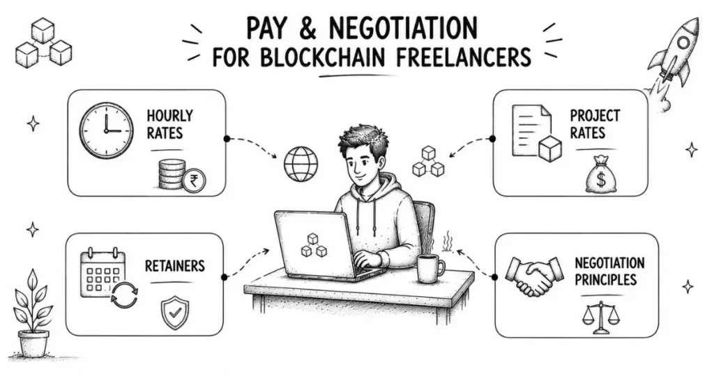 blockchain freelance rates
