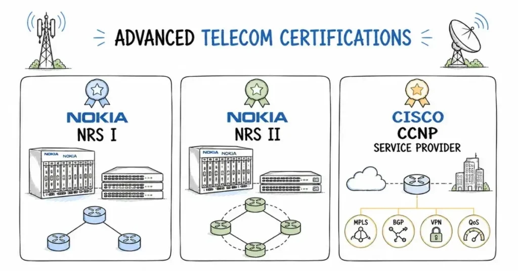 Nokia NRS and CCNP SP