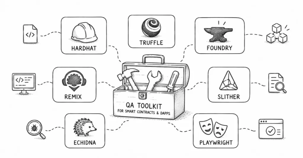 blockchain QA tools | flm | frontlines edutech