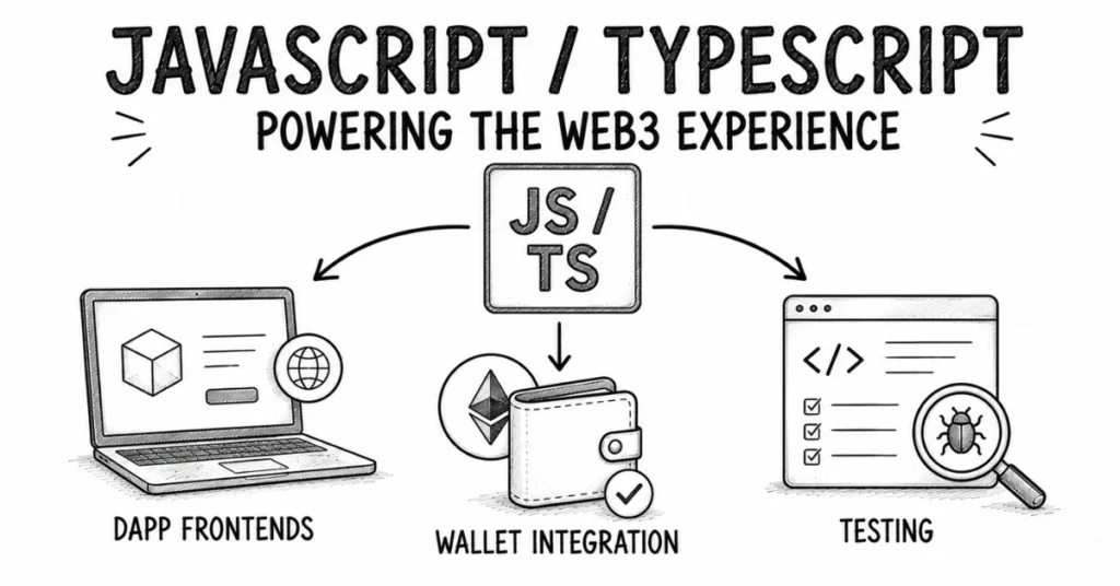 JavaScript blockchain frontend