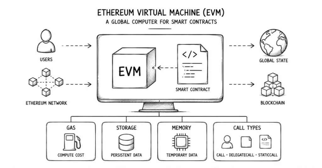 EVM architecture explained | flm | frontlines edutech