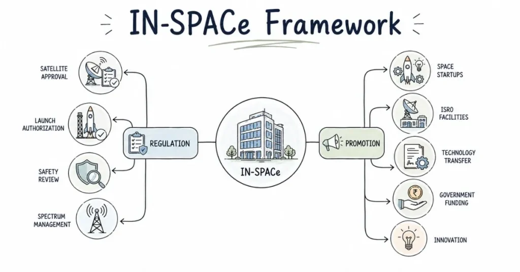 IN-SPACe ecosystem. | FLM | FrontlinesEduTech