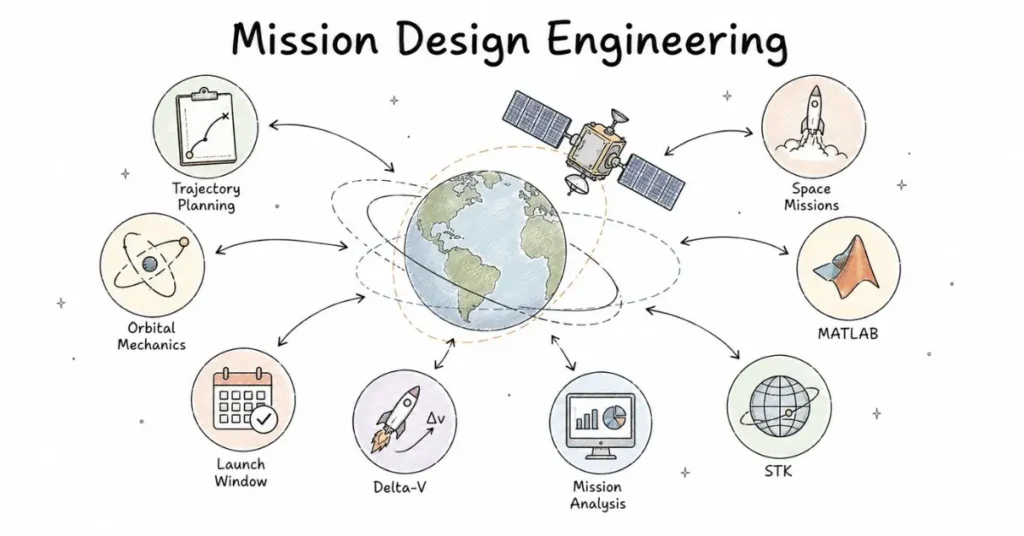 Mission design and analysis. | FLM | FrontlinesEduTech