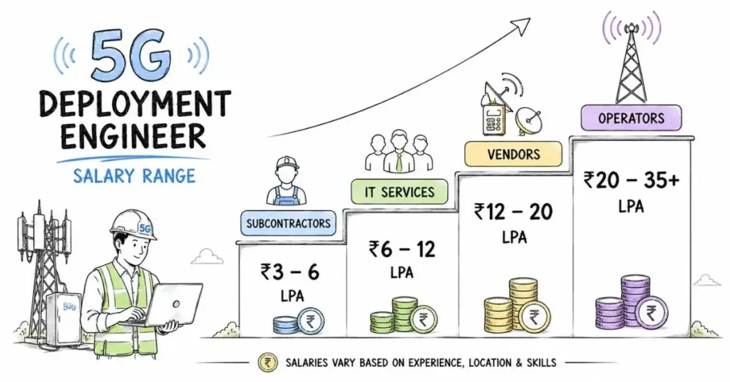 5G deployment salary India