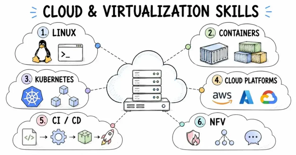 telecom cloud skills