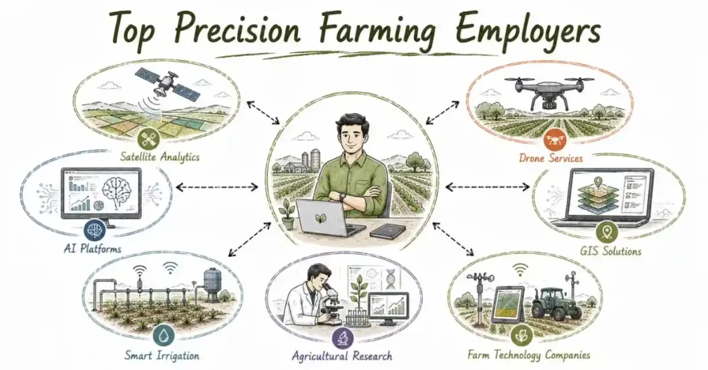 Leading employers in India's precision farming industry. | FLM | FrontlinesEduTech |