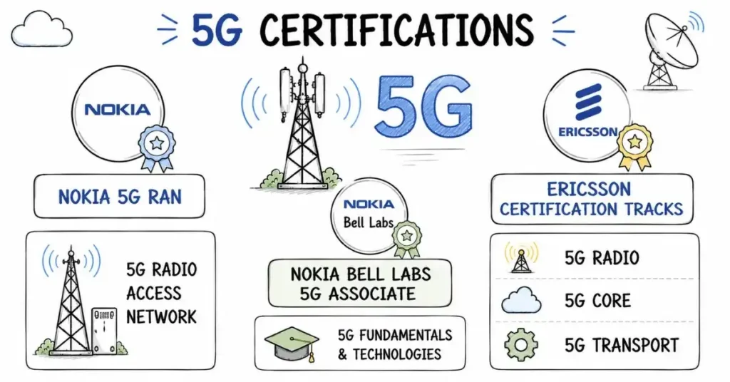 5G telecom certifications