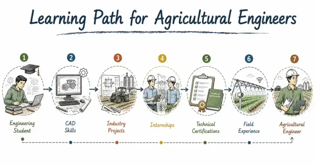 Education roadmap for aspiring agricultural engineers in India. | FLM | FrontlinesEduTech |