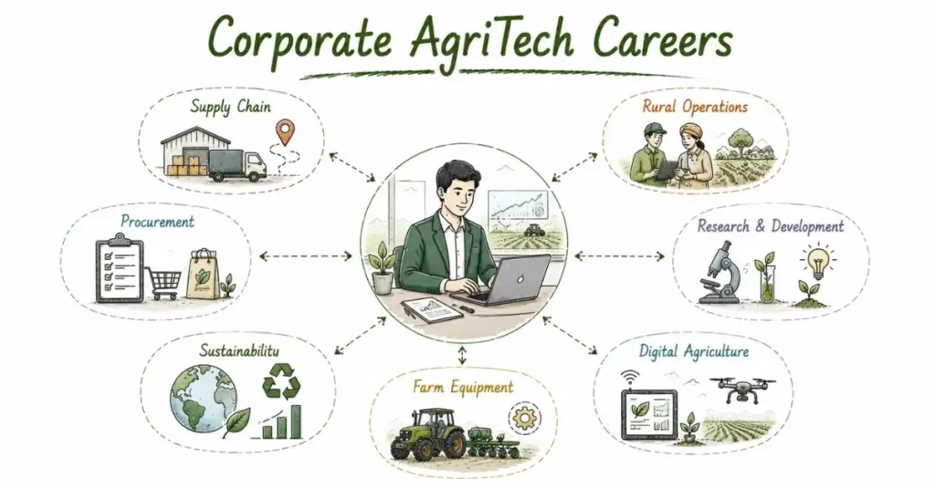 Career opportunities in corporate AgriTech across supply chain and digital agriculture. | FLM | FrontlinesEduTech |