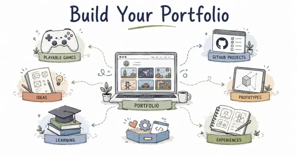 Game Developer Career portfolio guide. | FLM | FrontlinesEduTech