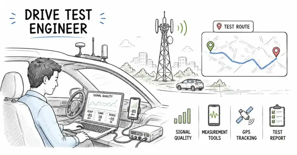 drive test engineer job India