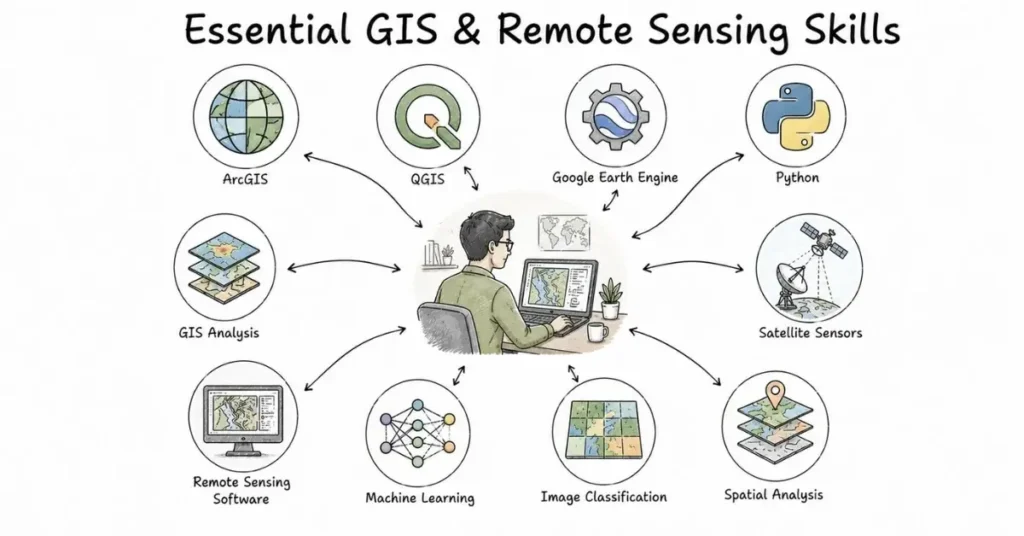 Skills for Remote Sensing and GIS Careers. | FLM | FrontlinesEduTech