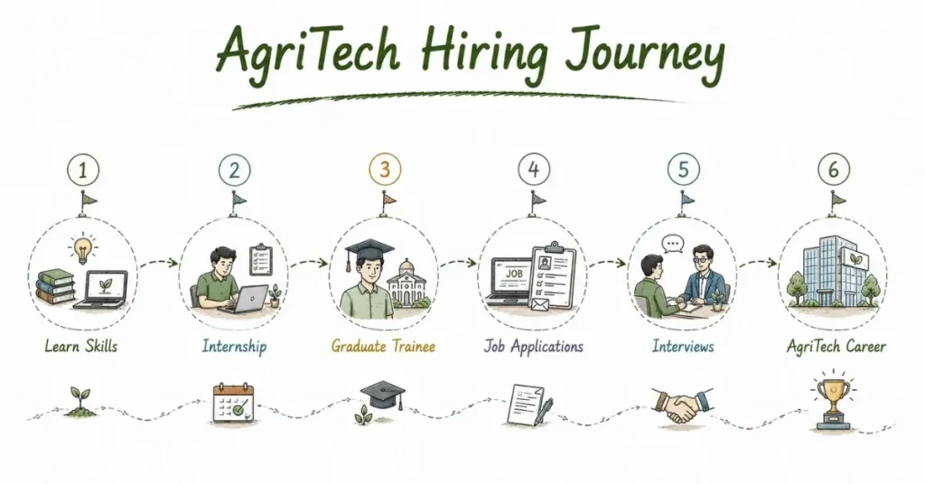 Top AgriTech Companies in India hiring roadmap for students and professionals. | FLM | FrontlinesEduTech |