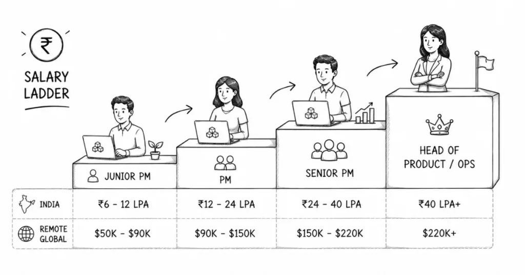 blockchain PM salary