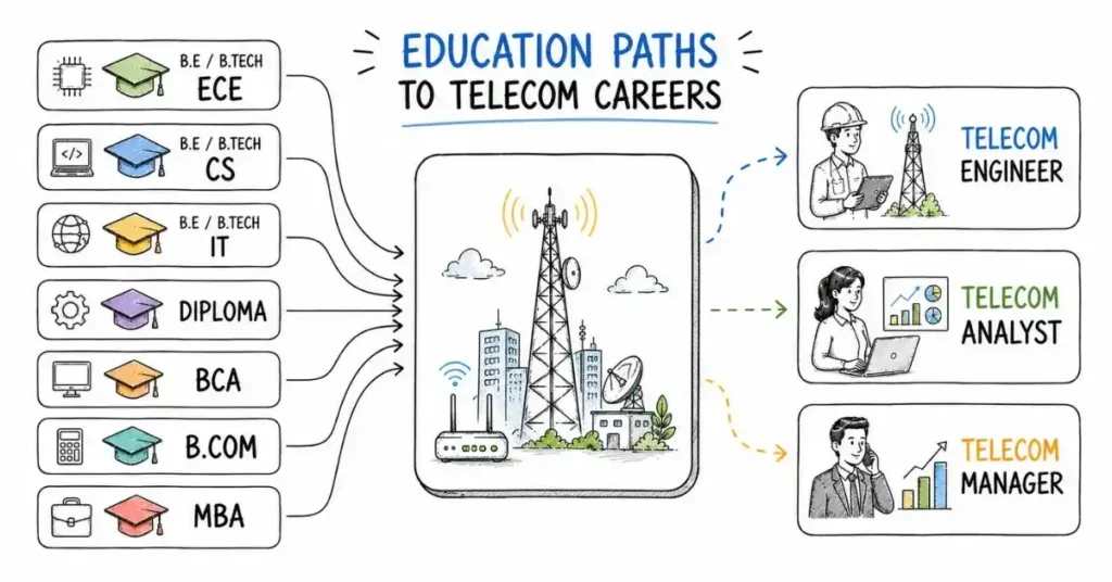 telecom degree requirements