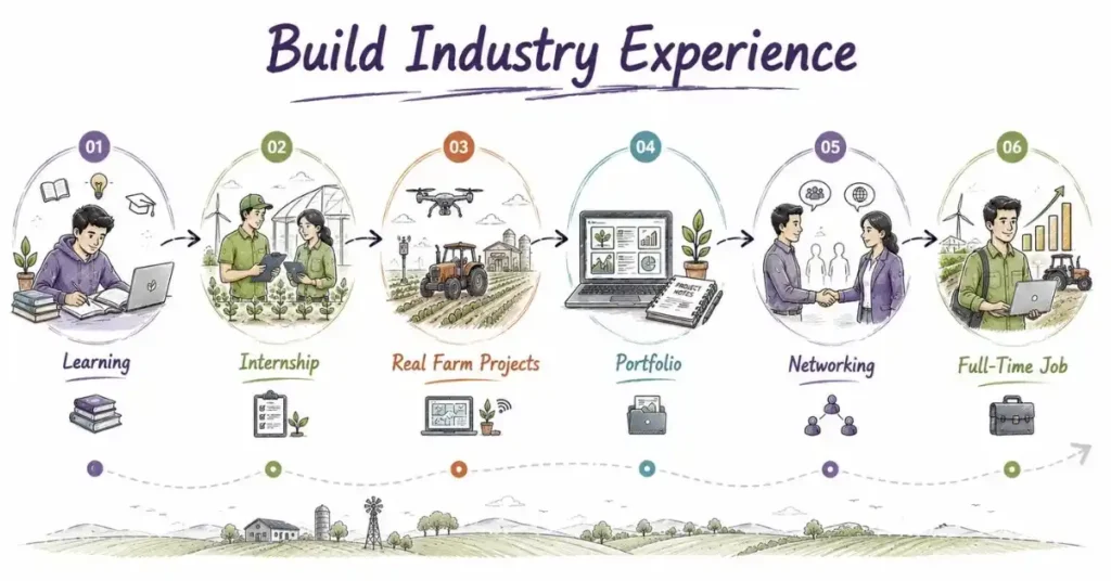 Internship roadmap for AgriTech students. | FLM | FrontlinesEduTech |