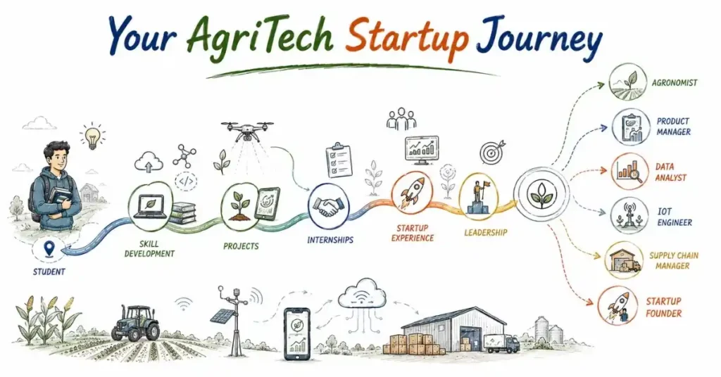 AgriTech Startups in India roadmap for building a successful startup career. | FLM | FrontlinesEduTech |