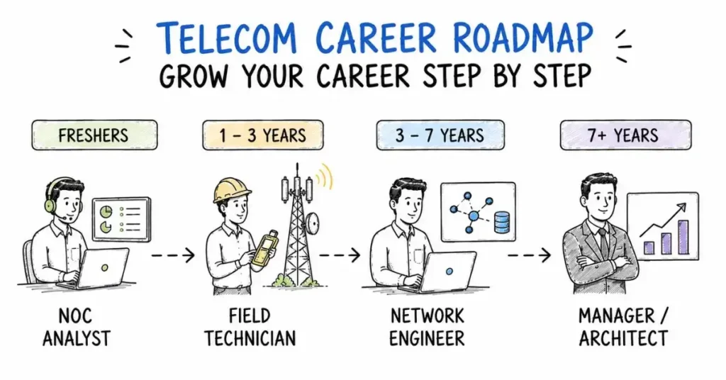 telecom career roadmap