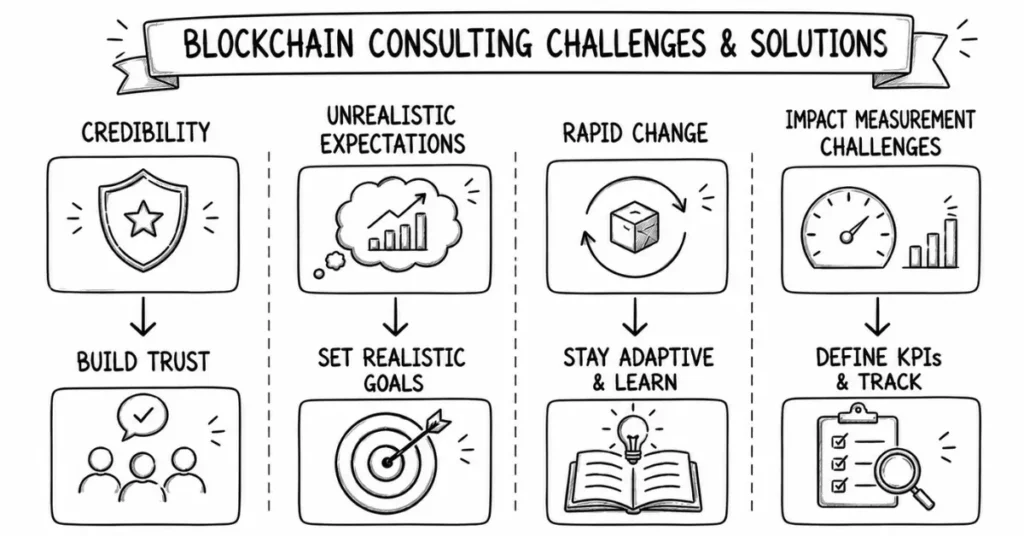 blockchain consulting challenges