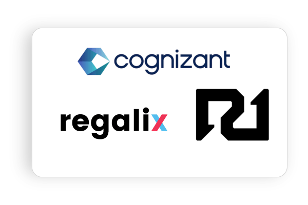 Cognizant, Regalix and R1RCM flm walk-in Drives