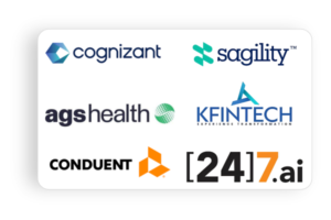Cognizant , Sagility India, AGS Health, Kfin Tech, 24 7 ai and Conduent Flm Walk-in Drives