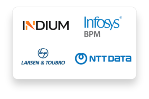 Indium, Infosys BPM, NTT Data and L&T Technologies Flm pro Network walk - in Drives