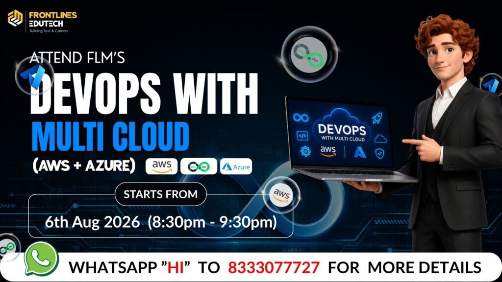 DevOps with Multicloud Course in telugub | FLM | FRONTLINES EDUTECH