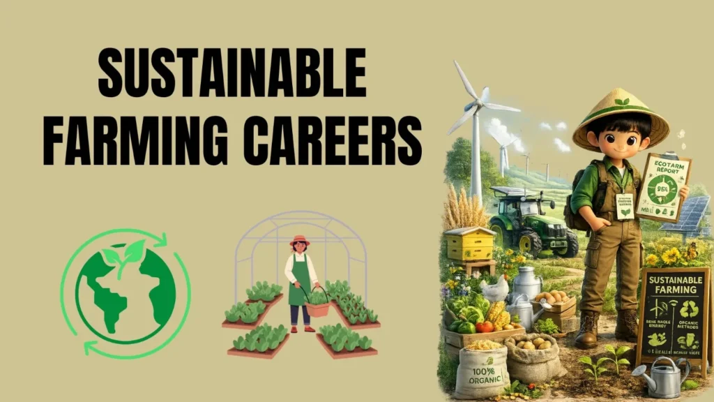 Sustainable farming career opportunities in India. | FLM | FrontlinesEduTech |