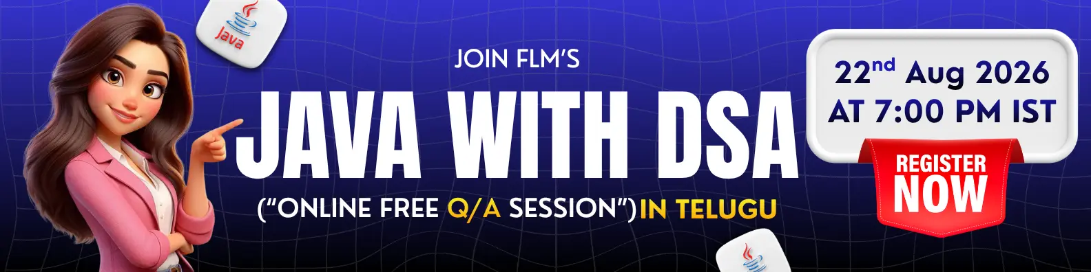 Java with DSA course in Telugu qa1 | Frontlinesedutech | Flm