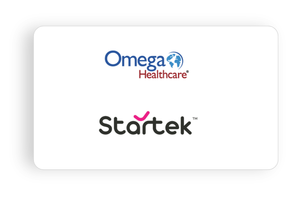 Omega Health Care and Startek Flm walk-in Drives