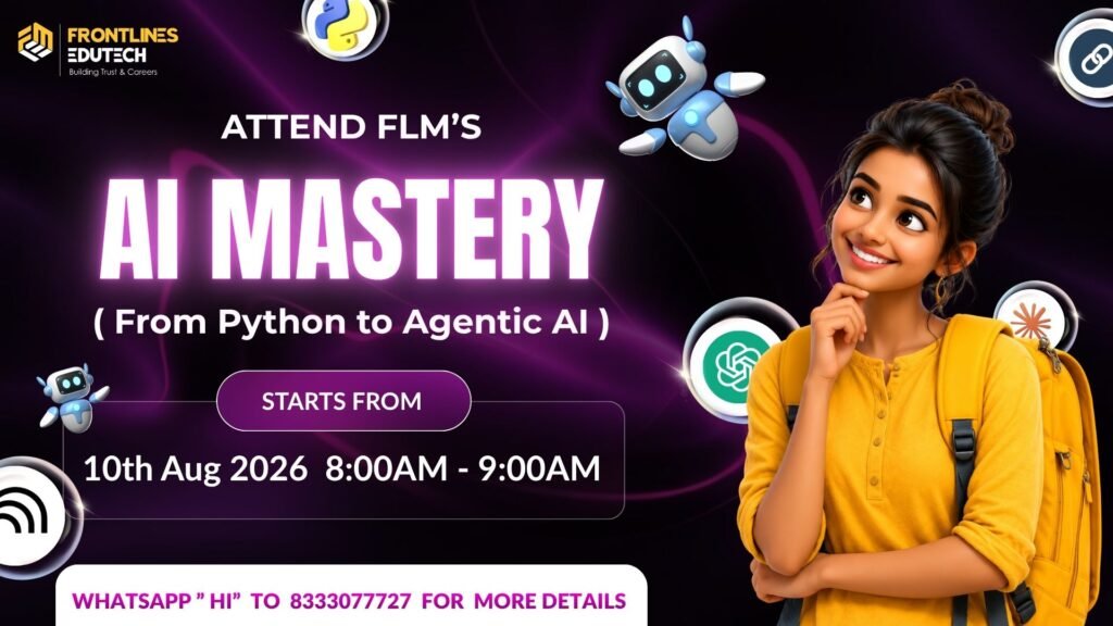 AI Mastery Course In Telugu | FLM | FrontlinesEdutech