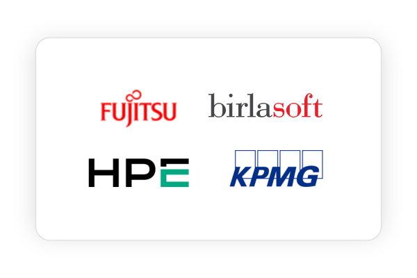 HPE, KPMG, Birlasoft & Fujitsu