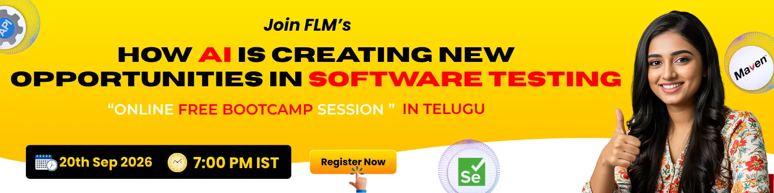 Fullstack Testing course in Telugu bcamp | Frontlinesedutech | FLM