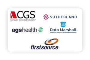 CGS, Sutherland, Data Marshall, AGS Health and First Source Flm Walk-in Drives
