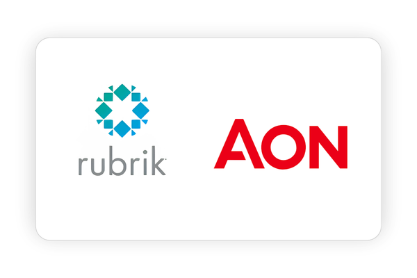 Rubrik and Aon Flm Job Notifications