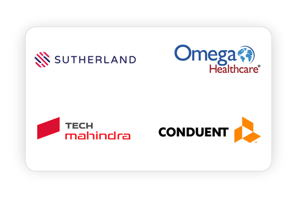 Sutherland, Omega Health Care, Tech Mahindra and Conduent Flm Walk-in Drives