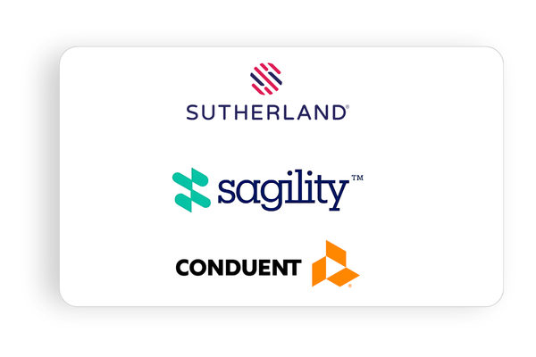 Sutherland, Sagility India and conduent Flm walk-in Drives