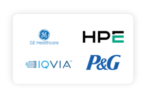 Iqvia, P&G, Ge healthcare and HPE
