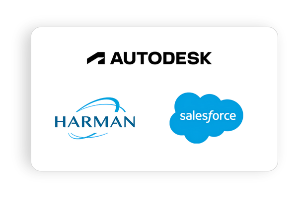Autodesk, Harman and Salesforce Flm job Notifications