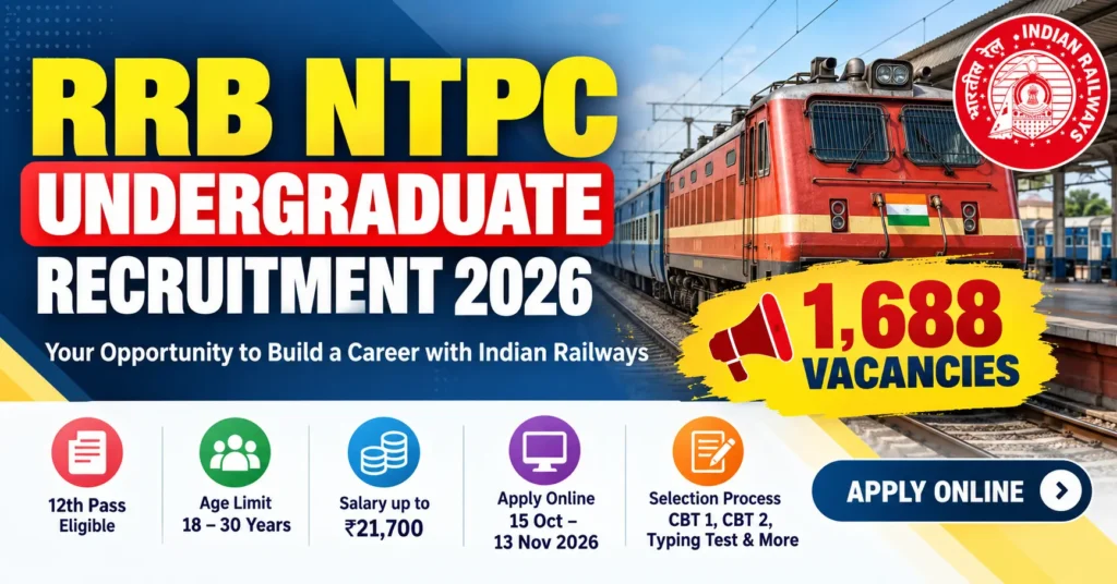 RRB NTPC Recruitment 2026