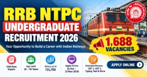 RRB NTPC Recruitment 2026