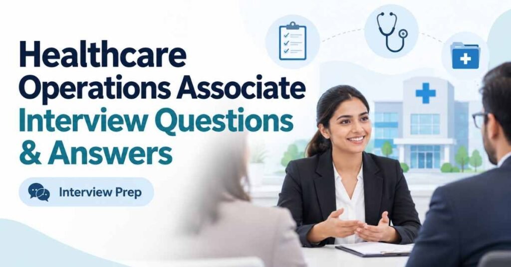 Healthcare Operations Associate Interview Questions & Answers