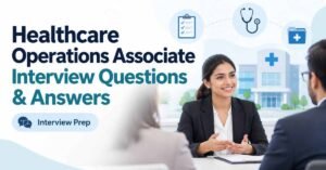 Healthcare Operations Associate Interview Questions & Answers